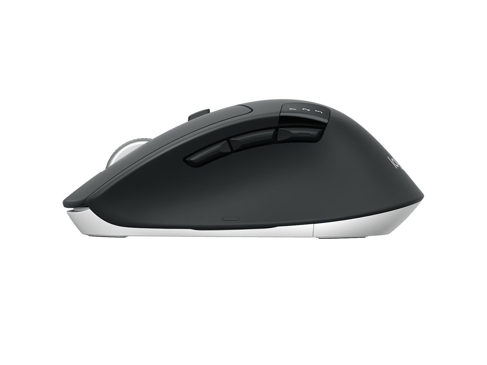 Logitech M720 Triathlon Multi-Device Wireless Mouse, Bluetooth, USB Unifying Receiver, 1000 DPI, 6 Programmable Buttons, 2-Year Battery, Compatible with Laptop, PC, Mac, iPadOS - Graphite Black - Image 6