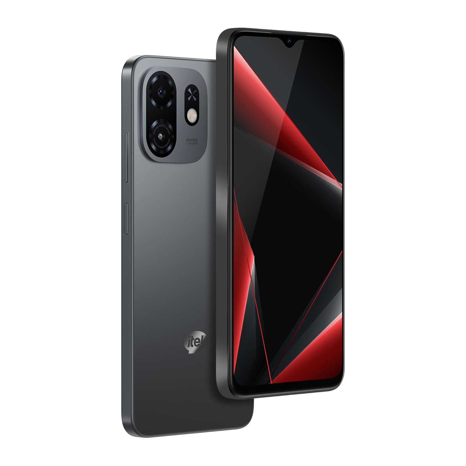 Zeno100 (4+8GB RAM, 64GB ROM) | 5000mAh Battery with Type-C | 90Hz Display | Side Fingerprint | Military Grade Protection | Octa-Core Processor | Pure Black