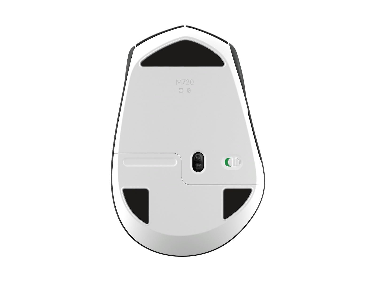Logitech M720 Triathlon Multi-Device Wireless Mouse, Bluetooth, USB Unifying Receiver, 1000 DPI, 6 Programmable Buttons, 2-Year Battery, Compatible with Laptop, PC, Mac, iPadOS - Graphite Black
