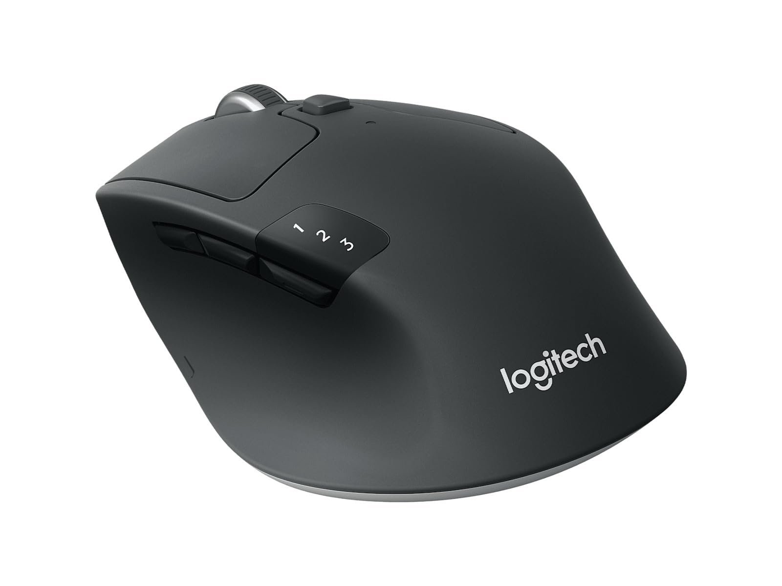 Logitech M720 Triathlon Multi-Device Wireless Mouse, Bluetooth, USB Unifying Receiver, 1000 DPI, 6 Programmable Buttons, 2-Year Battery, Compatible with Laptop, PC, Mac, iPadOS - Graphite Black - Image 5