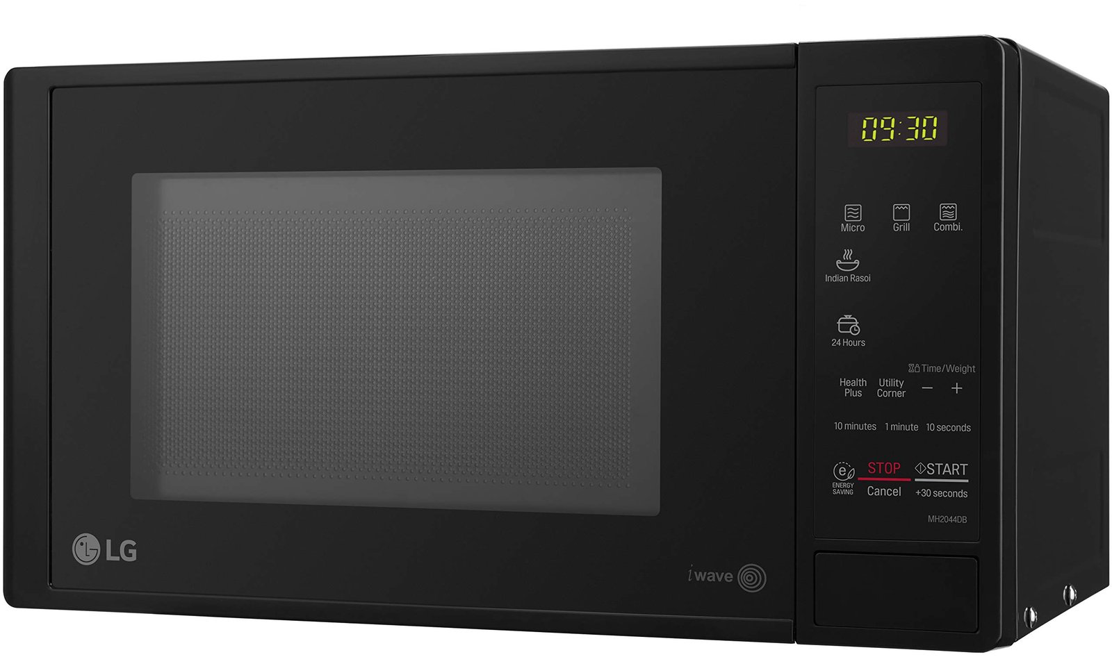 LG 20 L Grill Microwave Oven (MH2044DB, Black, Quartz Heater, I-Wave Technology, Indian Cuisine, Auto Cook Menu, Steam Clean, Anti-Bacterial Cavity & Health plus Menu) - Image 5