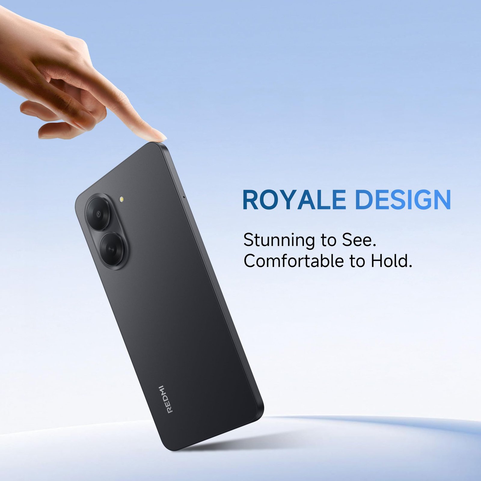 REDMI A7 4G (Sky Blue, 3 GB RAM, 64GB Storage) | Large 17.48cm (6.88) Smooth 120Hz Display | 5200mAh 2-Day Battery | Royale Design | Charger in the Box - Image 5