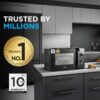 Midea 20L Solo Microwave Oven | 5 Power Levels + Defrost | 10-Year Magnetron Warranty | Mechanical Knob Control | Easy-Clean Powder-Coated Cavity | Energy Efficient | Oven for Reheating & Cooking