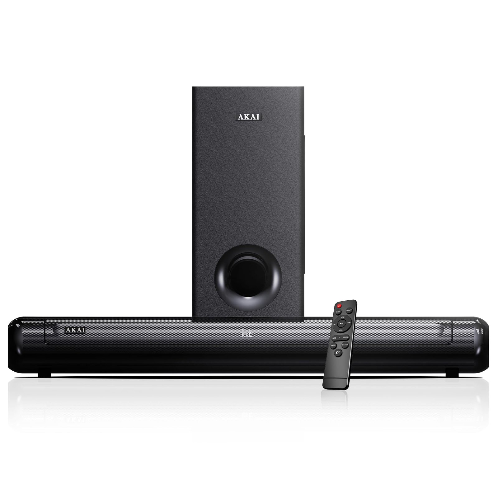 AKAI SigmaX-100 Soundbar Home Theatre 100W with Remote - 1 Year Warranty | 2.1 Channel Sound Bar with 5.25" Sub-Woofer | HDMI ARC, Bluetooth v5.3, USB, Aux Input | Supports TV, PC & Smartphone - Image 2