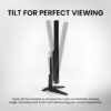 FRONTECH 20 Inch (50.8 cm), LED, HD 1600 x 900, 60Hz, Black, 16.7M Colors, Wall Mountable, Slim & Stylish Design, HDMI, VGA, Built-in Power Supply Monitor (MON-0054)