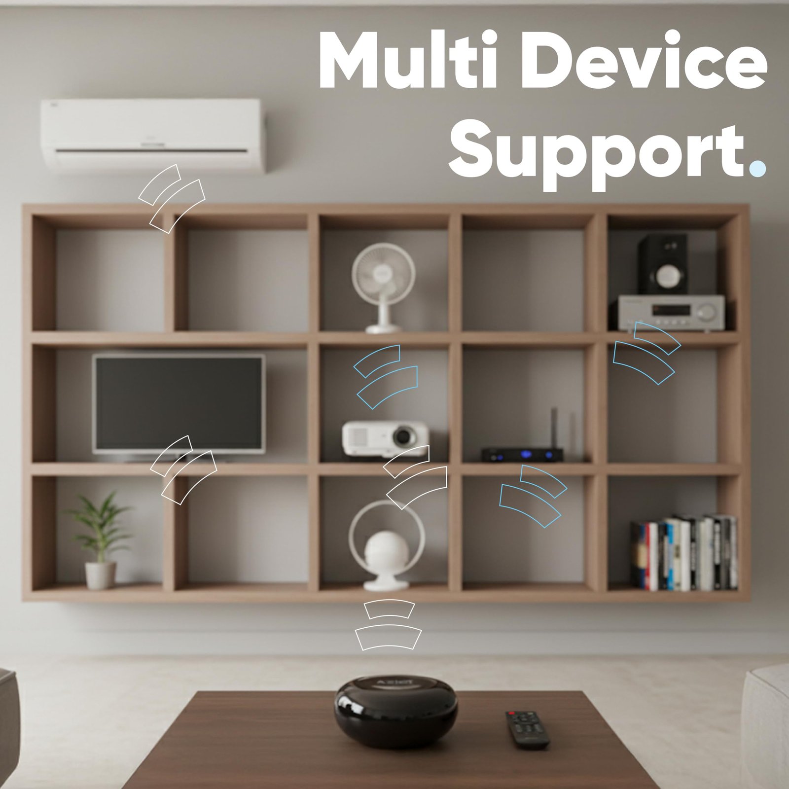 AZIOT IR Blaster, Universal Smart Remote for AC, TV, Set-Top Box & All IR Devices, WiFi Smart Hub, Works with Alexa & Google Home - Image 4