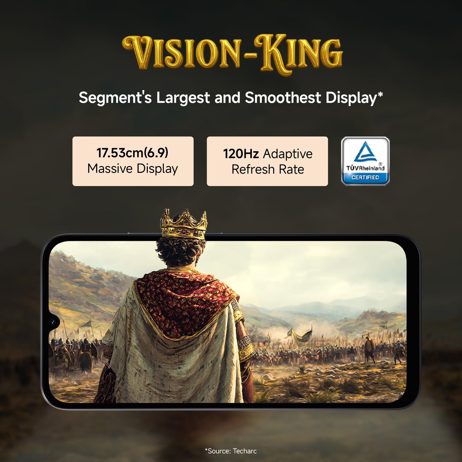 REDMI A7 Pro 5G (Sunset Orange, 4GB RAM, 64GB Storage) | Segment's Fastest Processor | Segment's Largest Battery | Segment's Largest & Smoothest 6.9in 120Hz Display - Image 7