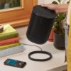 Sonos Move 2 | Wireless Portable Speaker with WiFi, Bluetooth, Amazon Alexa, 24-Hour Battery Life, Wireless Charging Base - Black
