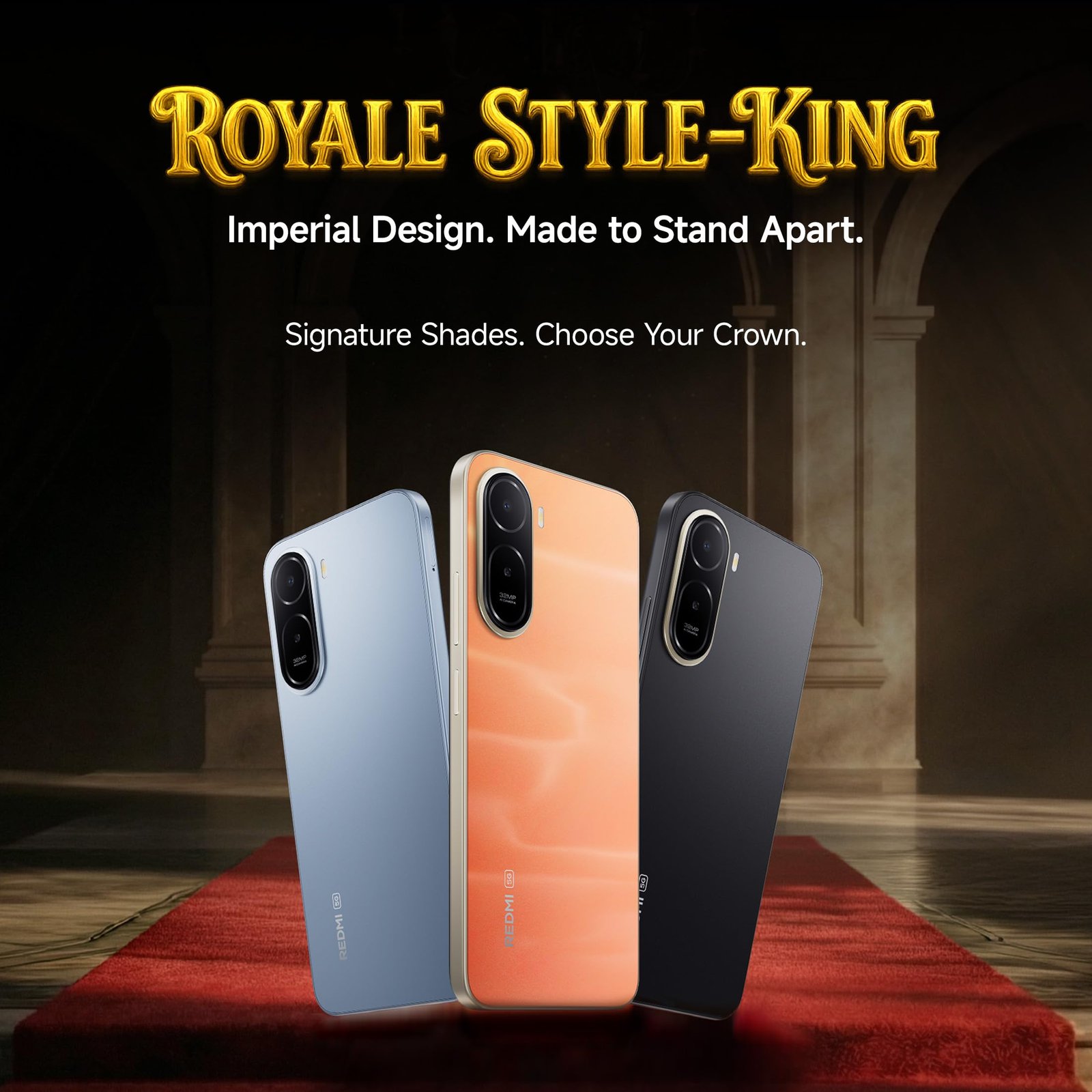 REDMI A7 Pro 5G (Sunset Orange, 4GB RAM, 64GB Storage) | Segment's Fastest Processor | Segment's Largest Battery | Segment's Largest & Smoothest 6.9in 120Hz Display - Image 4