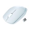 Wireless Mouse, 2.4GHz, 3200 DPI, 3 Buttons, Comfortable & Ergonomic, USB Nano Receiver, On/Off Switch, Power-Saving Mode, Works on Most Surfaces, for Mac | Laptop | Computer (Freego, Blue)