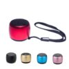 mini Wireless Bluetooth splashproof Coin Speaker with mic (Random Color)