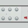 8 Port Modular WiFi Smart Switch Board, 7 Smart Switch, 1 Smart Plug, Guaranteed Schedules, Compatible with Alexa & Google Home, White (Size: 6M (220mmx90mmx40mm))