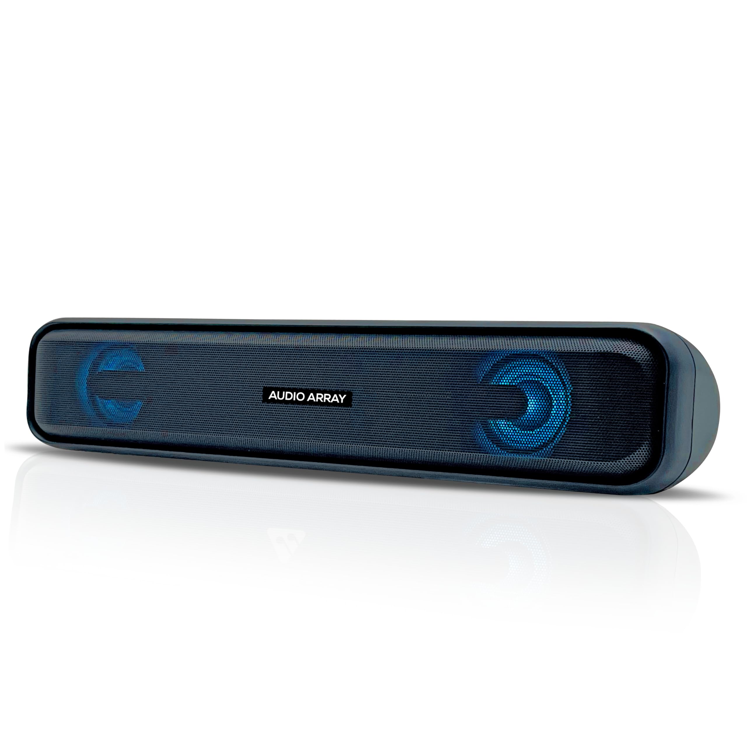 Sound Bar for Smart TV | Bluetooth Speaker Wireless 25W, Gaming RGB Lights, AUX, USB, FM & TWS I Fast Charge Battery, Multiport Connectivity, for Mobile, PC, Laptops, Tablets | SB-01