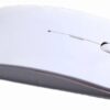 Wireless Mouse, Bluetooth and 2.4G Dual Mode, Rechargeable (White)