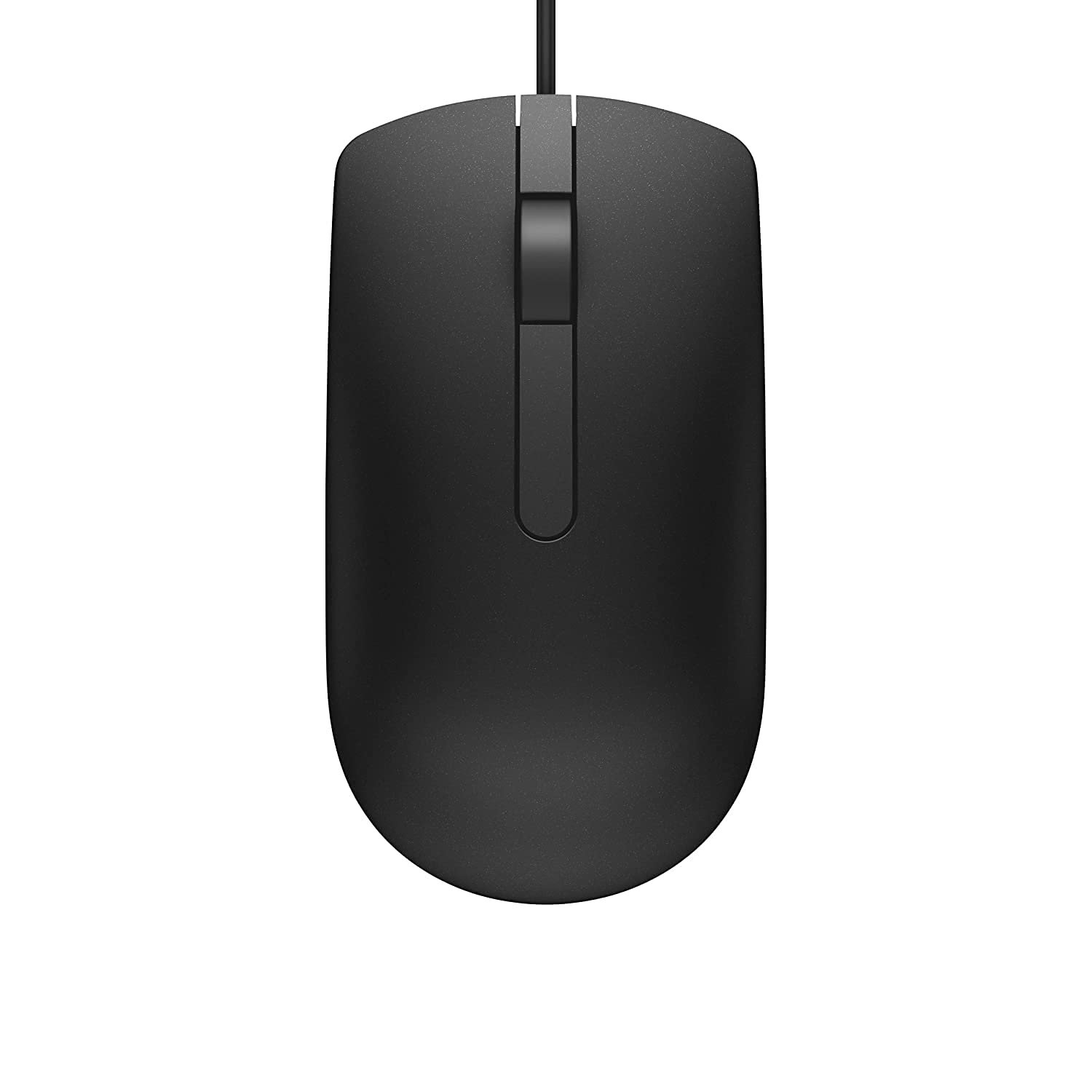 MS116 Wired Mouse, 1000 DPI, Scrolling Wheel, 2 Buttons, 1 x USB, Optical LED Tracking, Plug and Play, Scrolling Wheel, Black