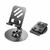 SPKAY 360 Degree Rotating Mobile Stand for Table Adjustable and Foldable Desk Phone Holder with Anti-Slip Base, Universal Phone Stand Compatible with All Smartphones